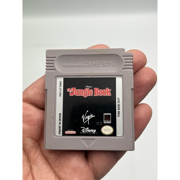 Disney's The Jungle Book Nintendo Game Boy Original Authentic Cleaned Works - Picture 1 of 5